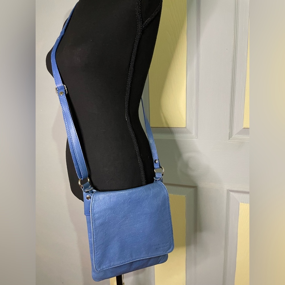 Leather crossbody